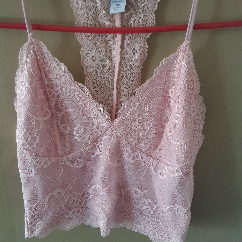 Pink tank top